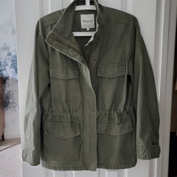 Madewell Surplus Jacket, Foliage Green (S) - Picture 4 of 15